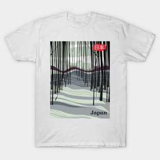 Vintage Japan travel poster T-Shirt